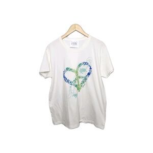 Crazy Shirt Womens XXL Turtle Tshirt Heart Hawiian Short Sleeve NWT
